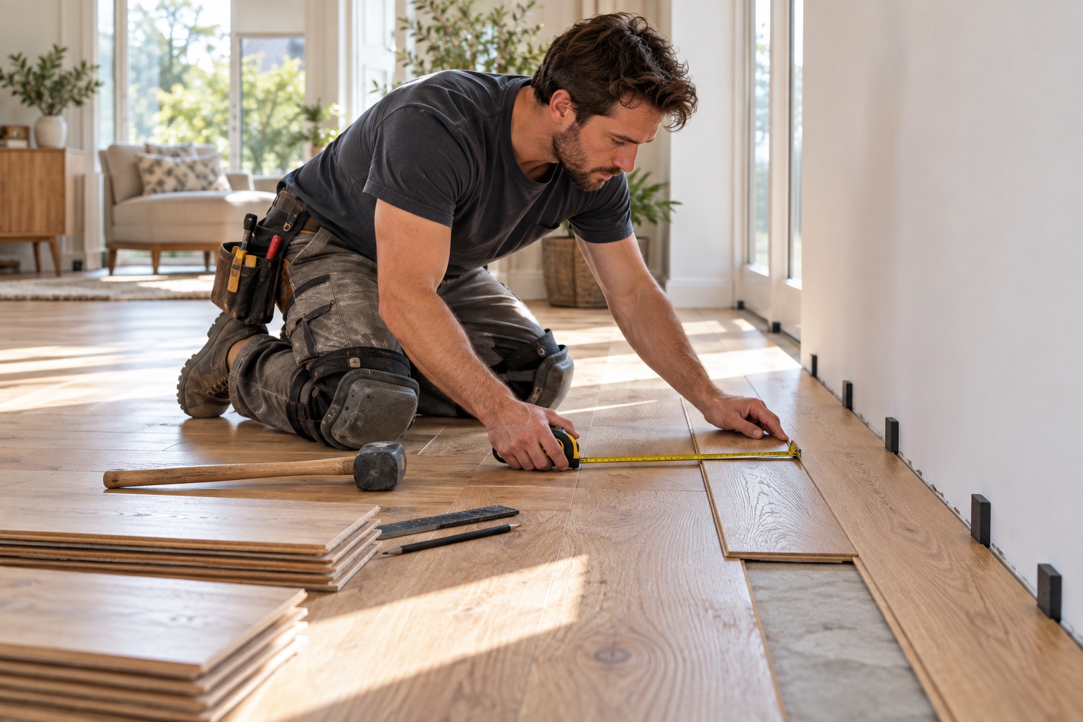 Flooring work