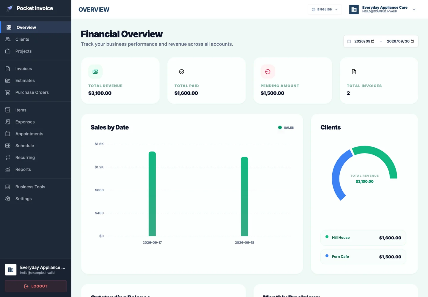Pocket Invoice — Hindi naghihintay ang negosyo hanggang makabalik ka sa opisina. — Web